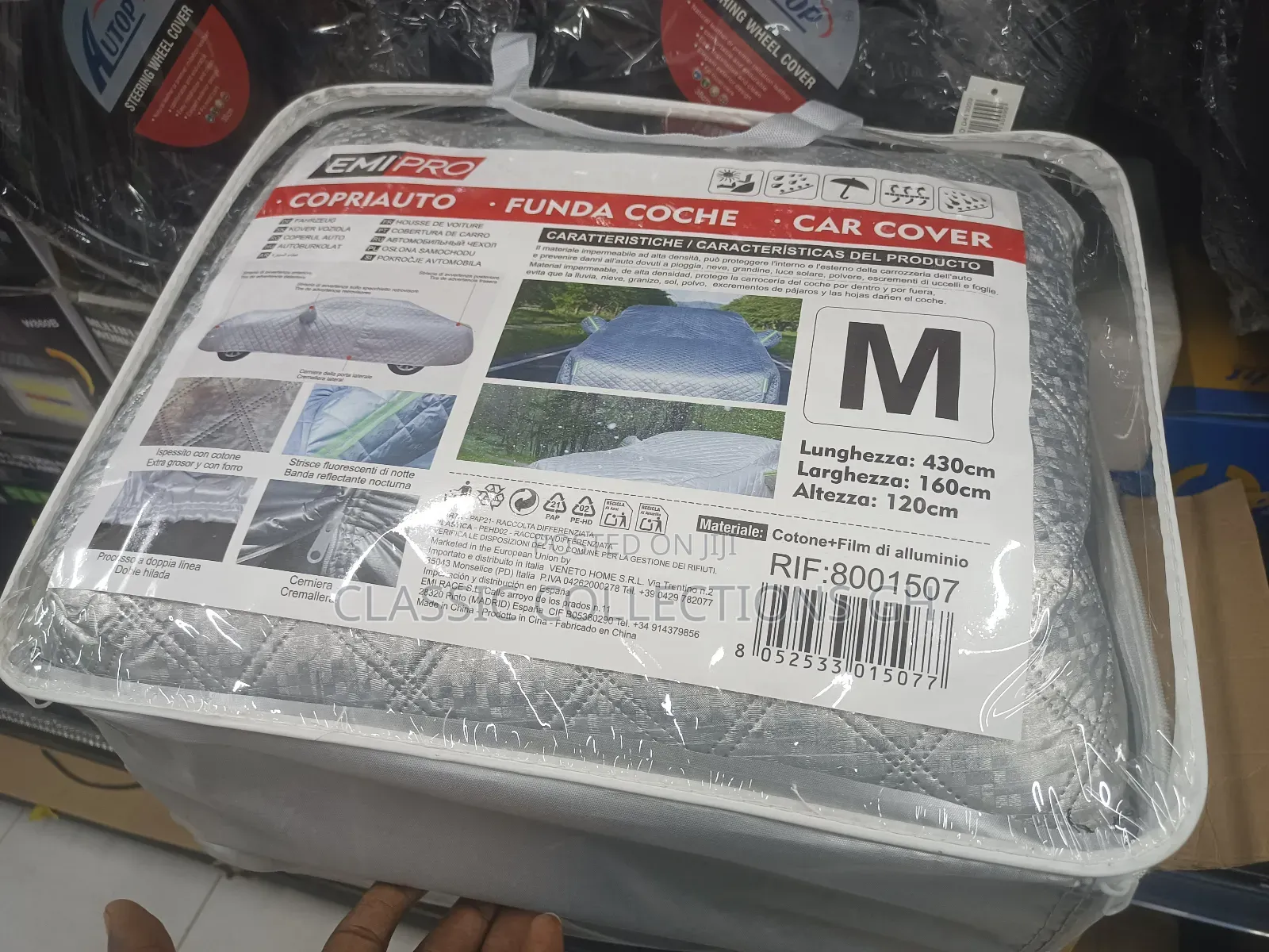 Custom Uv Protected Sun Waterproof Polyester Fabric Outdoor Car Cova