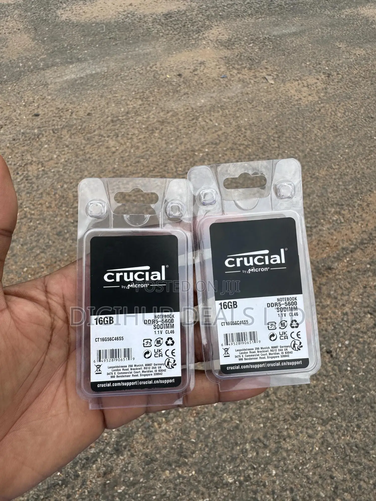 16gb Ddr5 Crucial Ram