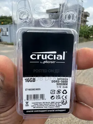 16gb Ddr5 Crucial Ram