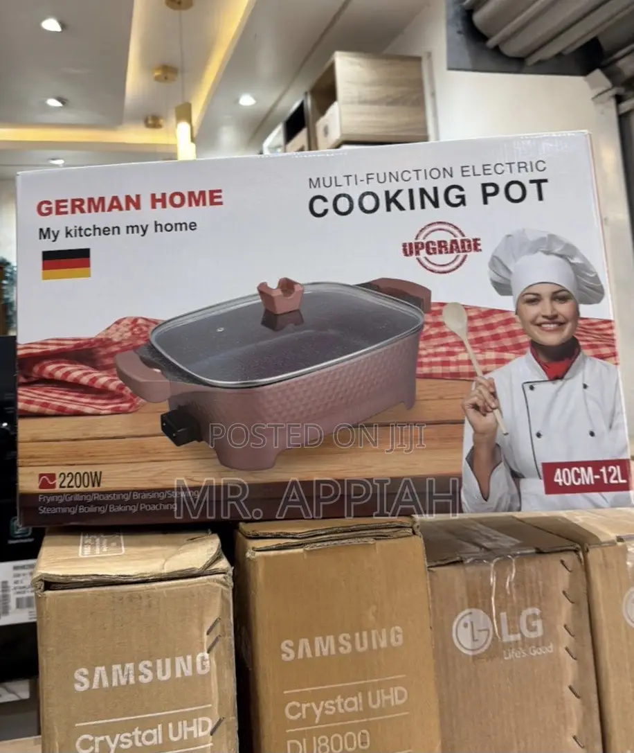 Efficient German Home Cooking Pot(2200watt)12liters