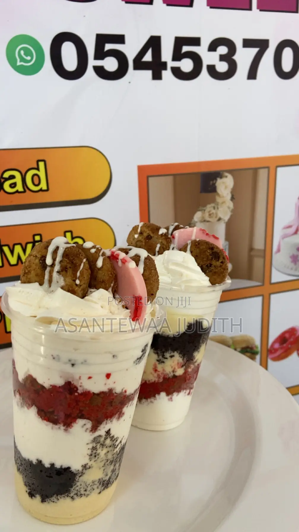 Cake in Cups Available
