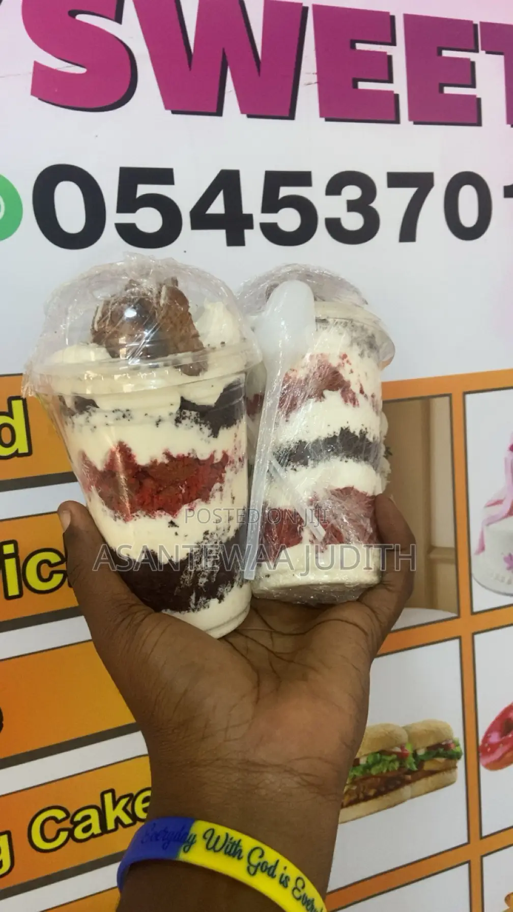 Cake in Cups Available