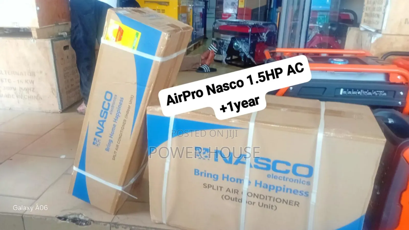 Balanced Comfort 1.5hp Nasco Ac +1yr Warranty