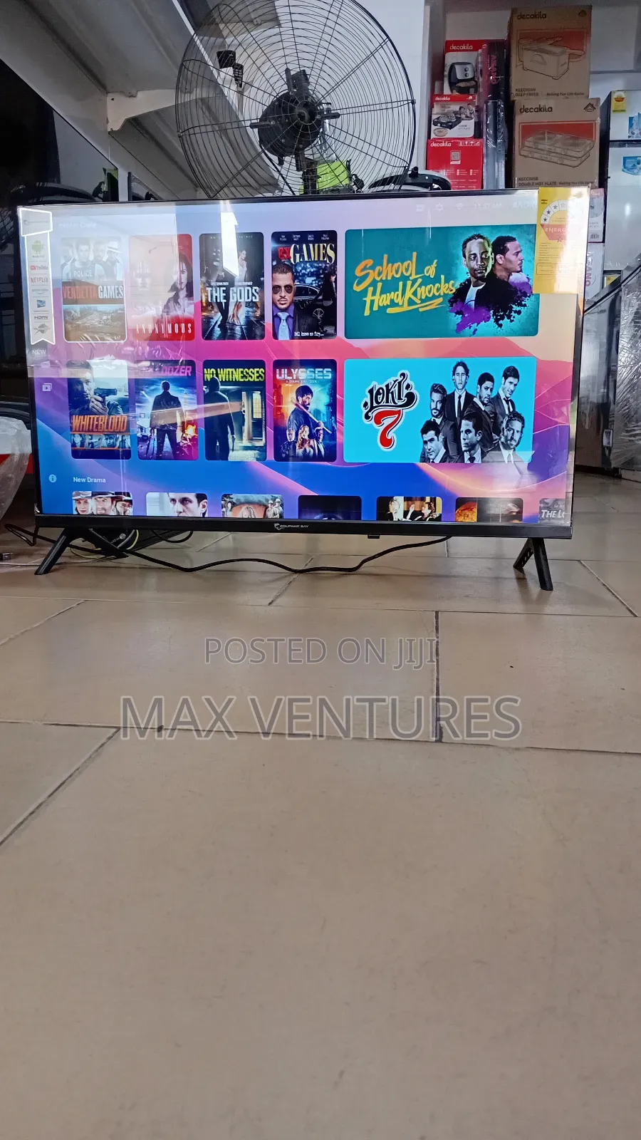 World-cup Fifa 32" Dolphine Bay Smart Tv 32" Wall Mountable
