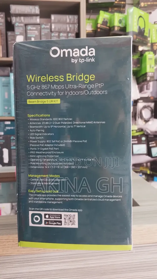 Omada by Tp-Link Wireless Bridge (Beam Bridge 5 Ur Kit) 2