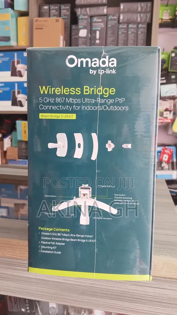Omada by Tp-Link Wireless Bridge (Beam Bridge 5 Ur Kit) 4