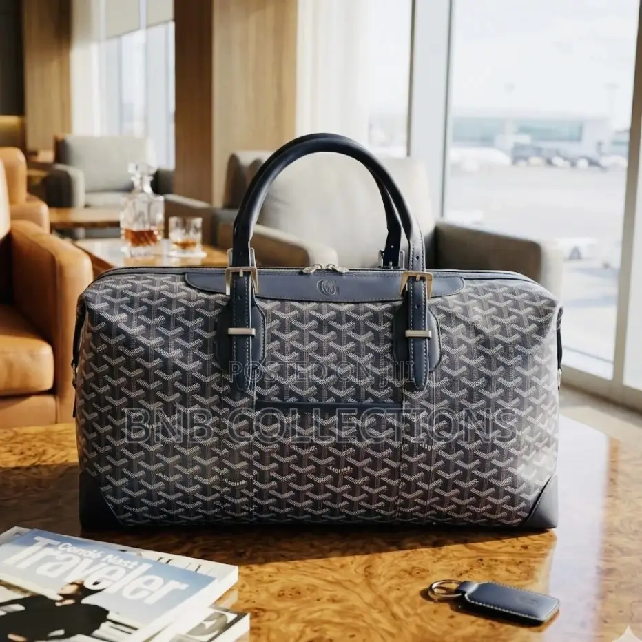 Goyard Quality Unisex Traveling Duffel Leather Bag