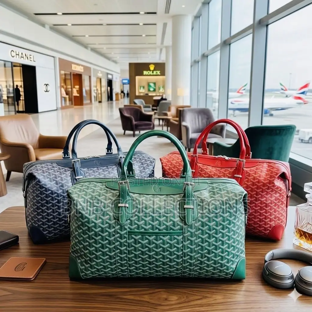 Goyard Quality Unisex Traveling Duffel Leather Bag