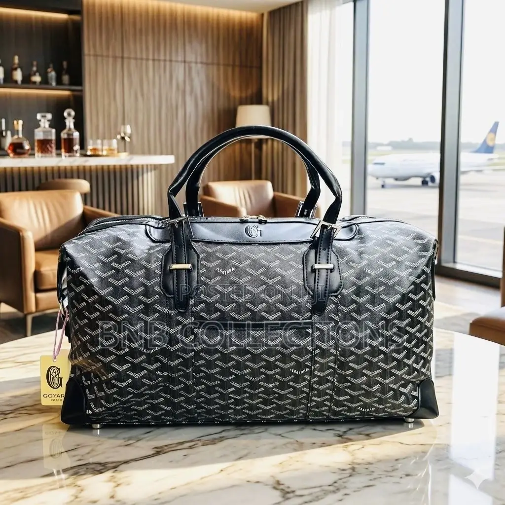 Goyard Quality Unisex Traveling Duffel Leather Bag