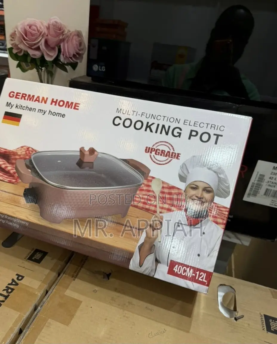Non Stick German Home Cooking Pot(12liters)Multifunction 