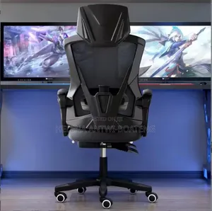Ergonomic Office Gaming Chair With Footrest