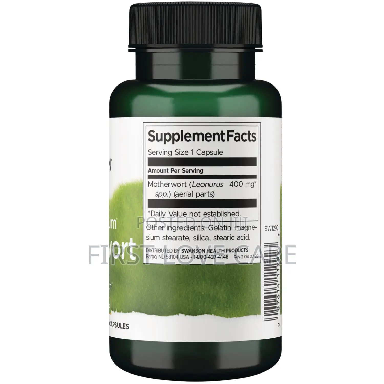 Swanson Full Spectrum Motherwort Women’S Health 400mg