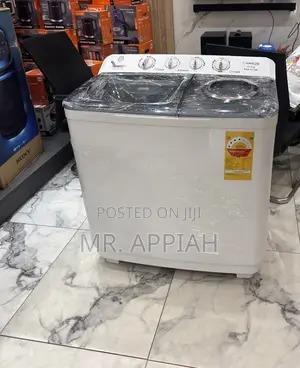 Efficient Nasco 11kg Semi-Auto Washing Machine + Transparent Lid