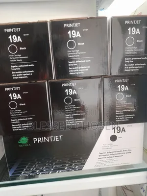 Printjet 19a Black Toner Cartridges Display.