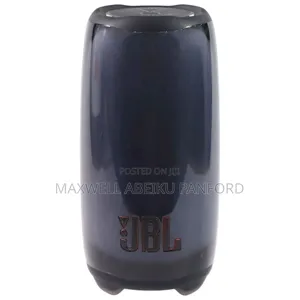 JBL Pulse 5 Portable Bluetooth Speaker With Light Show - Black