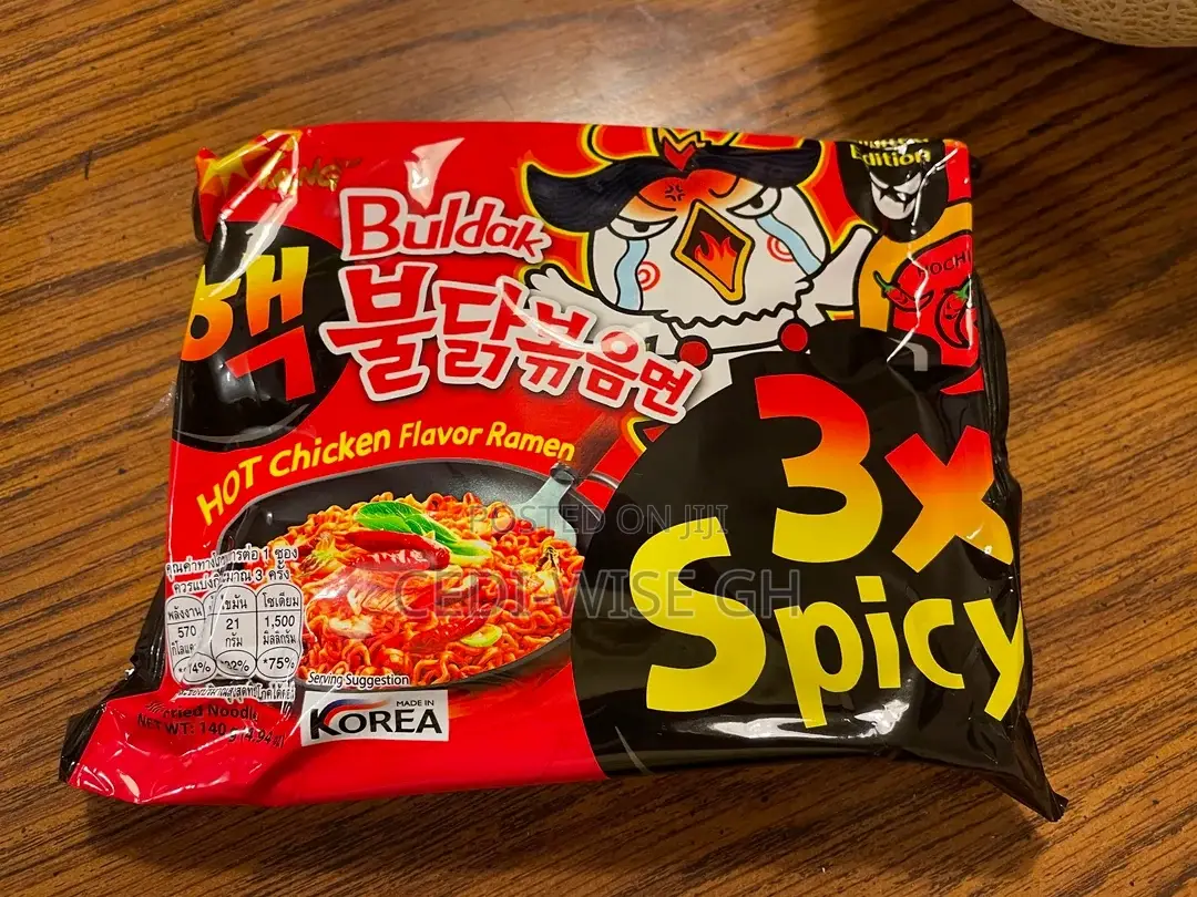 Samyang Limited Edition 3x Spicy 5 in 1 Chicken Ramen