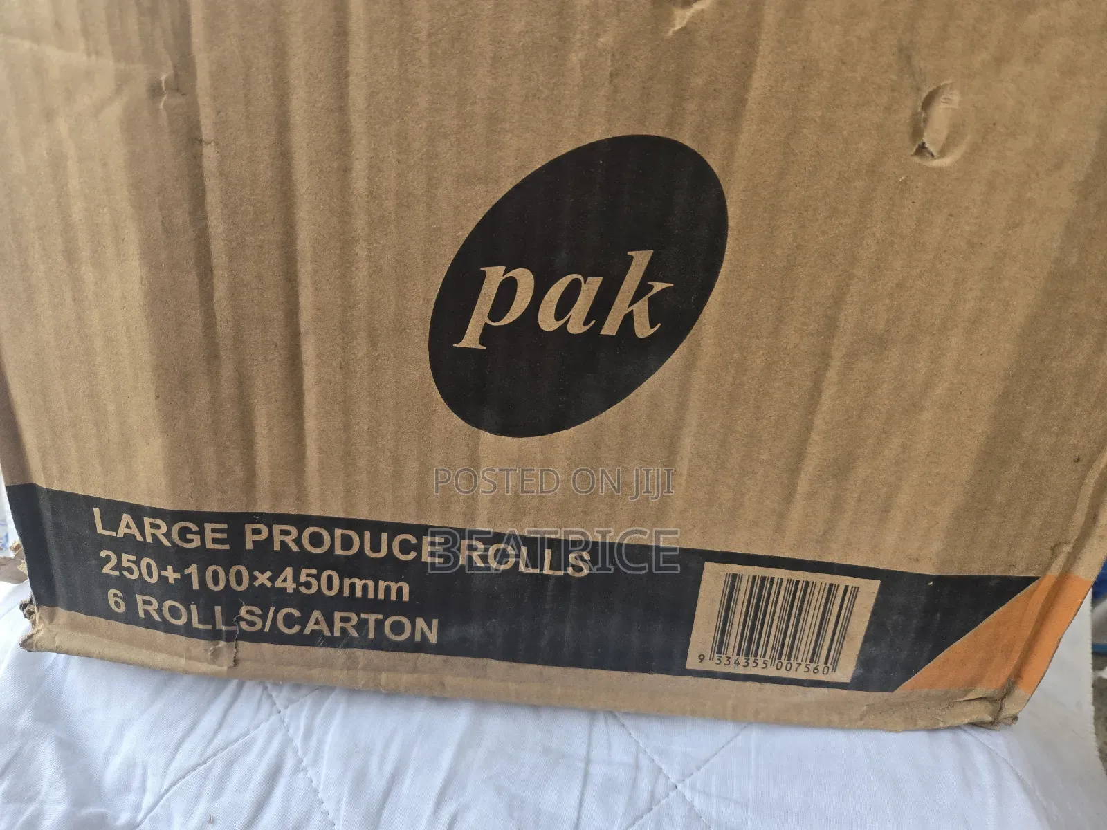 Plastic Rolls.