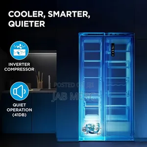Midea 700l Side by Side, Frost Free Refrigerator |Digital Display|