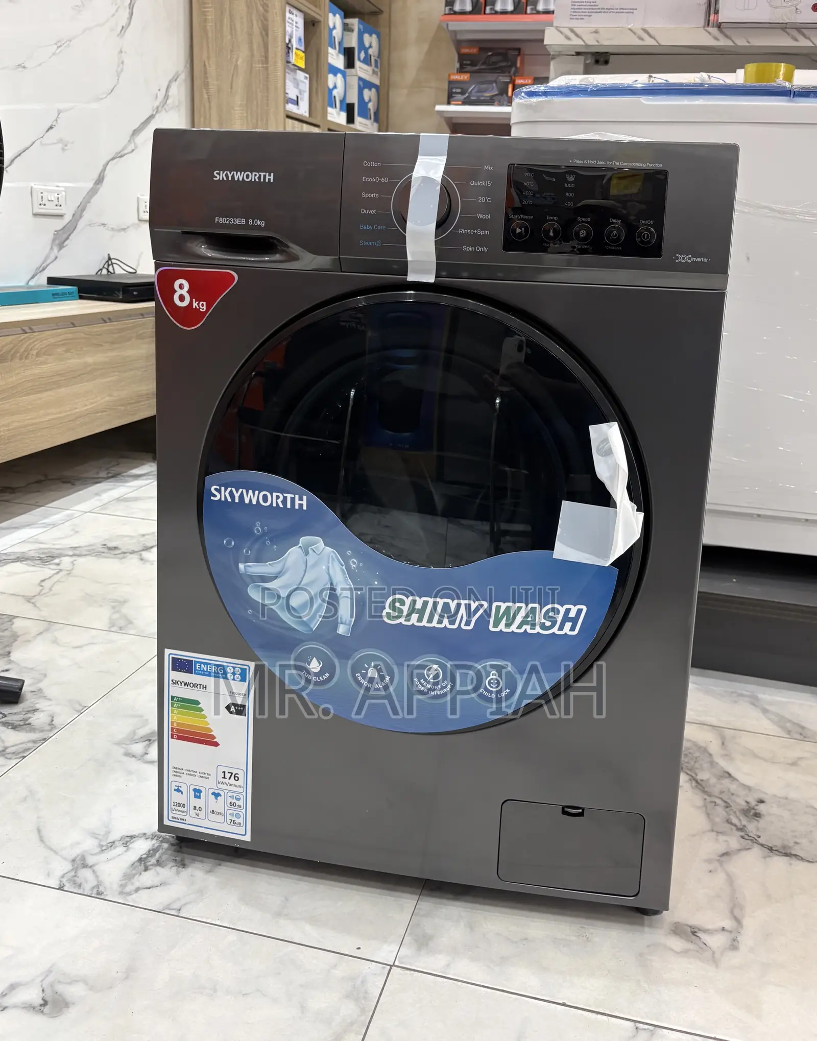 Purchase Premium Sigma 8kg Full Auto Electric Washing Machine 