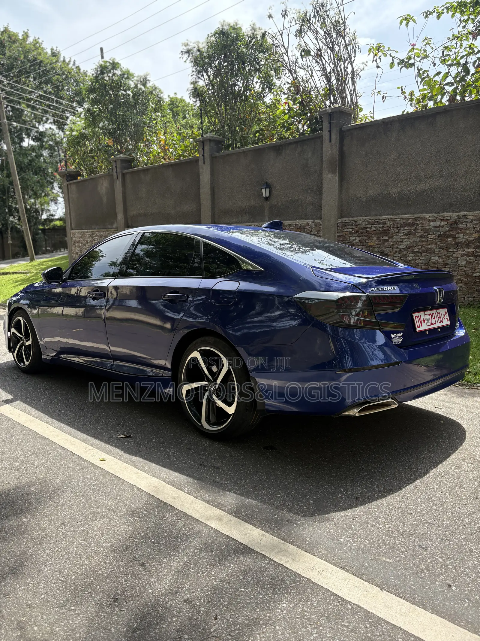 Honda Accord Sport (2.0L 4cyl Turbo 10A) 2019 Blue