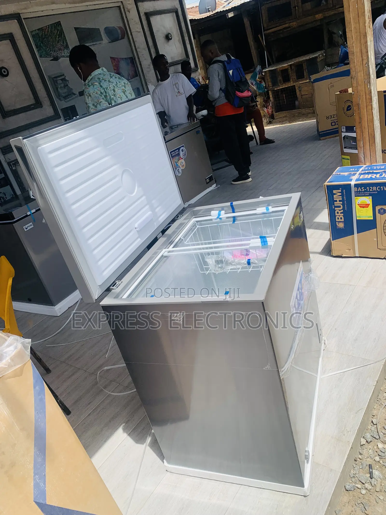 Fresh in Box PCF-2620-13m Single Door Chest Freezer Pearl 