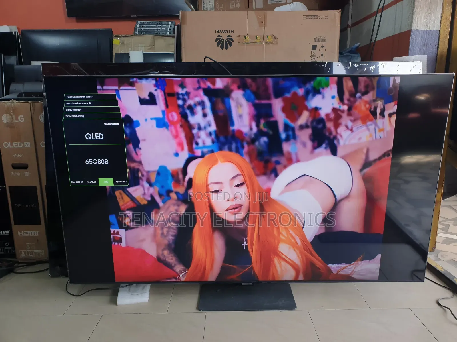 Qled 65"Samsung Uhd HDR Smart Satellite Tv
