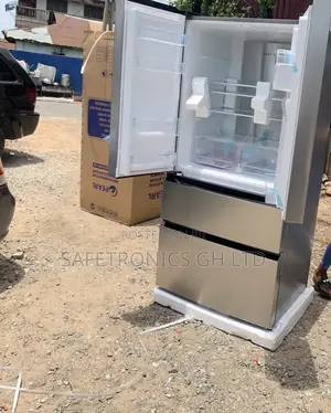 Durable Side by Side 4 Doors 531 Liters Pearl Bottom Mount Fridge