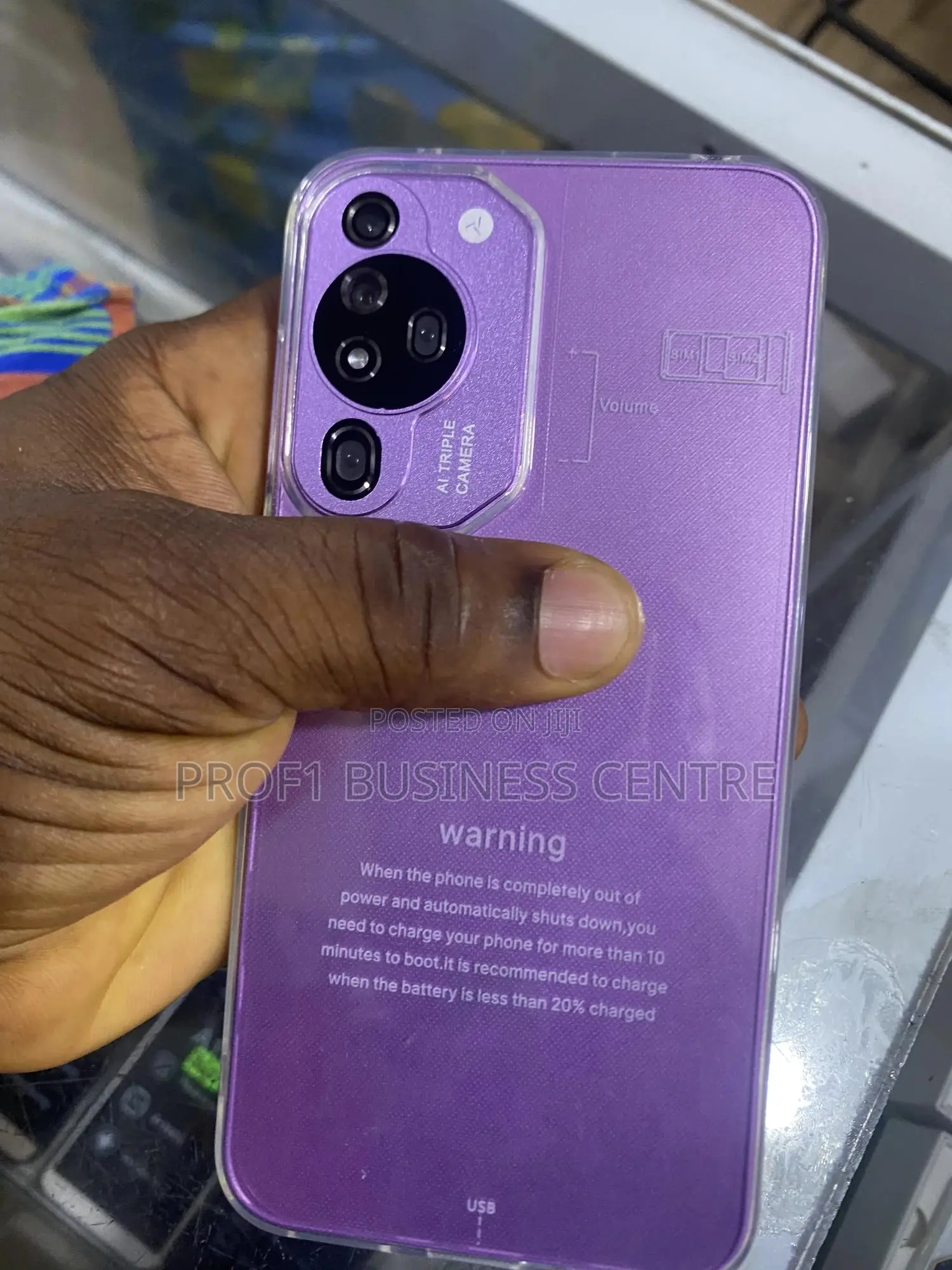 Mobile Phone 128 GB Purple