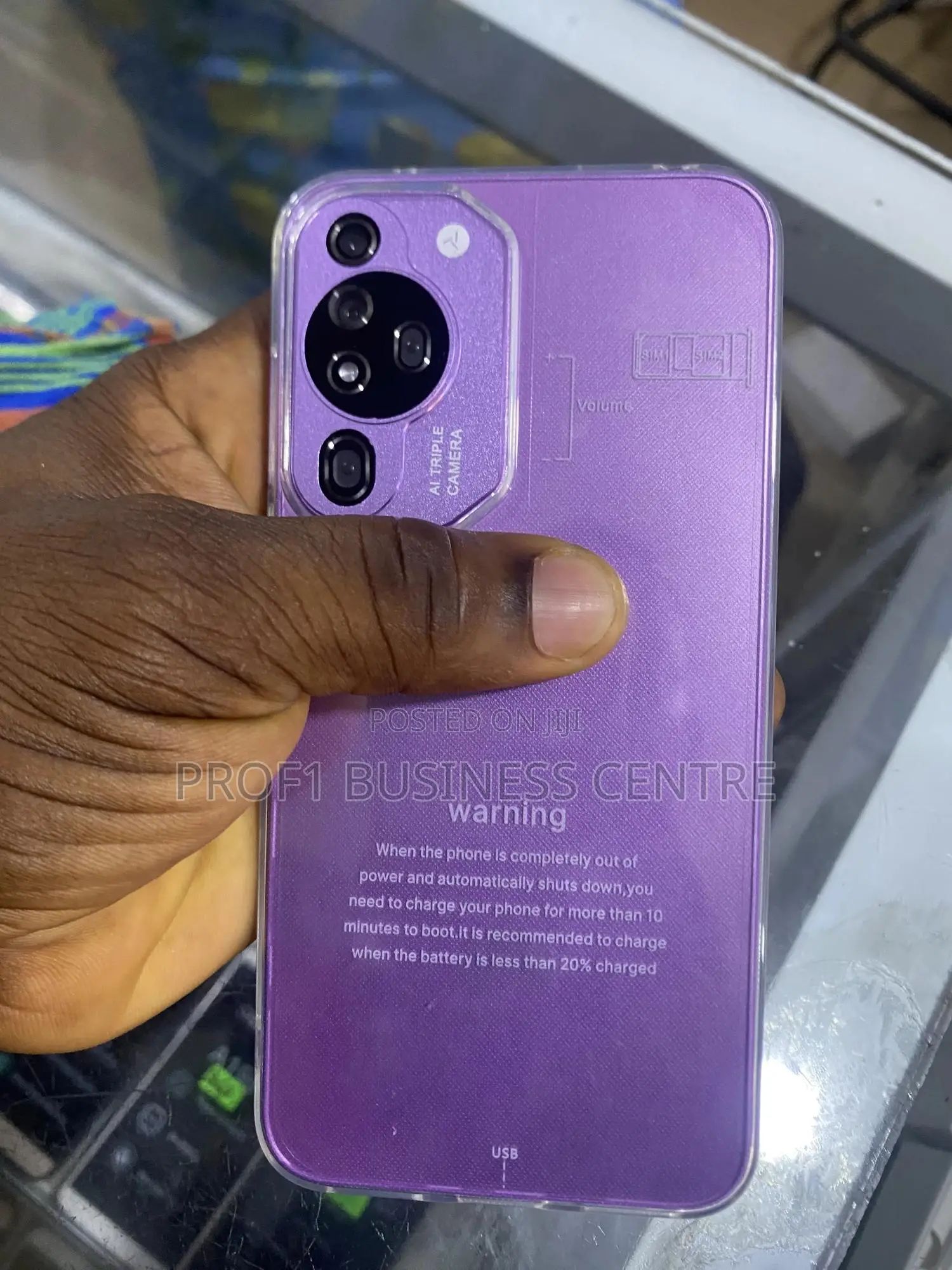 Mobile Phone 128 GB Purple