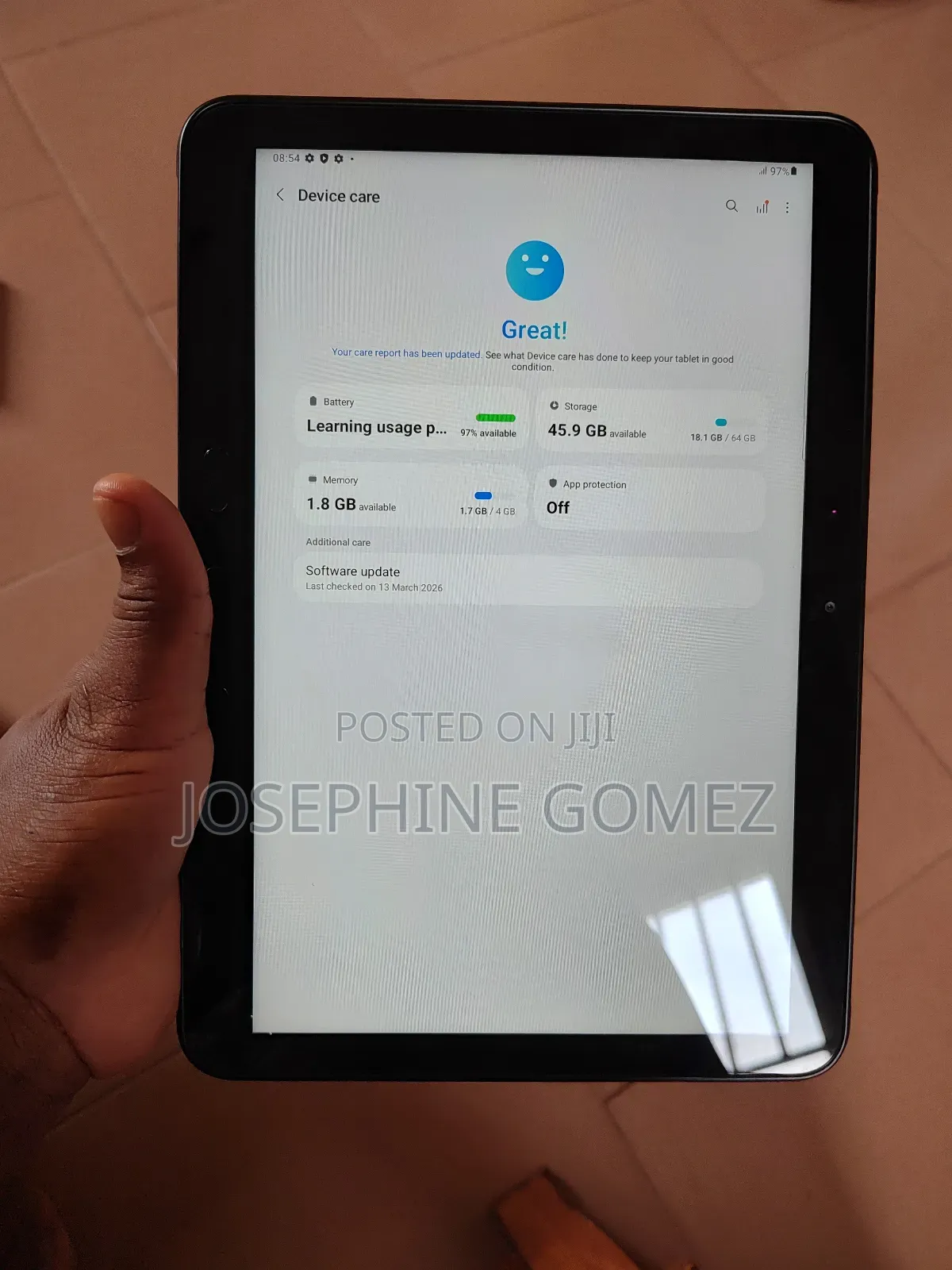 Samsung Galaxy Tab Active Pro 64 GB Black