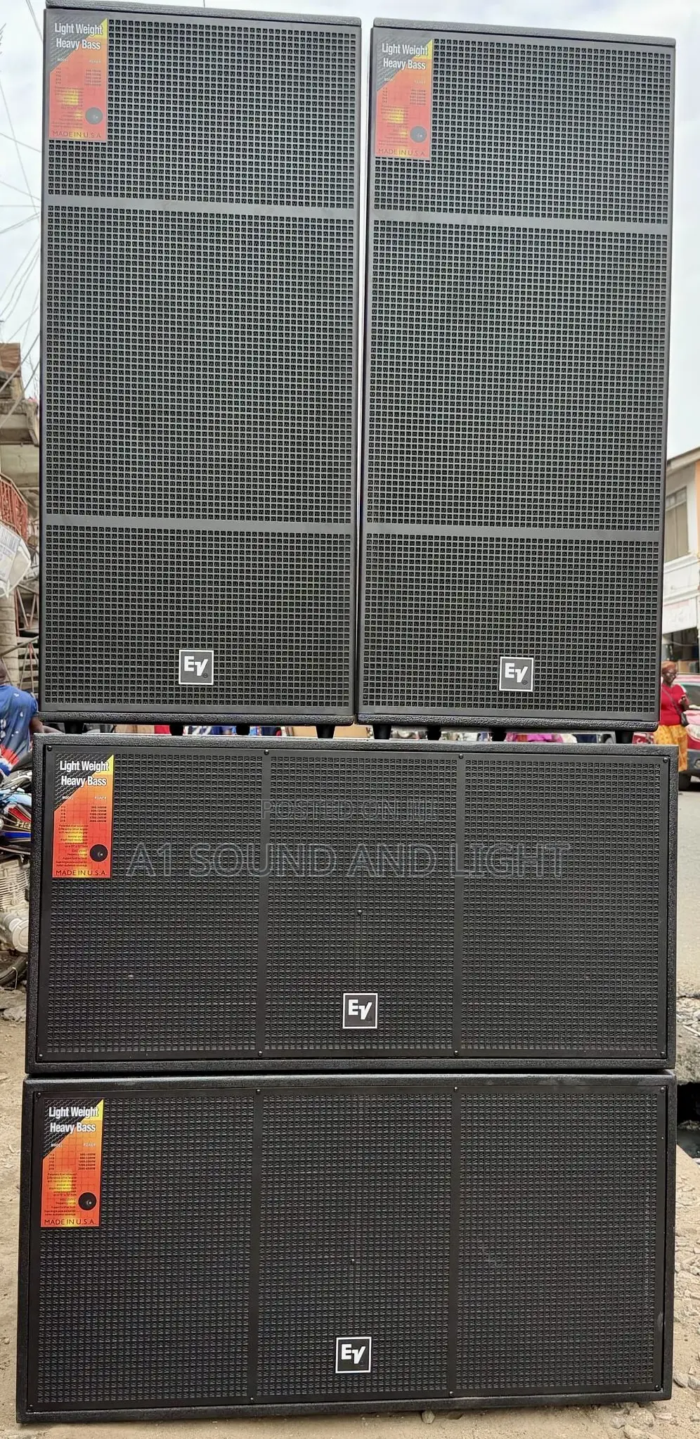 Ev Passive Speaker Set