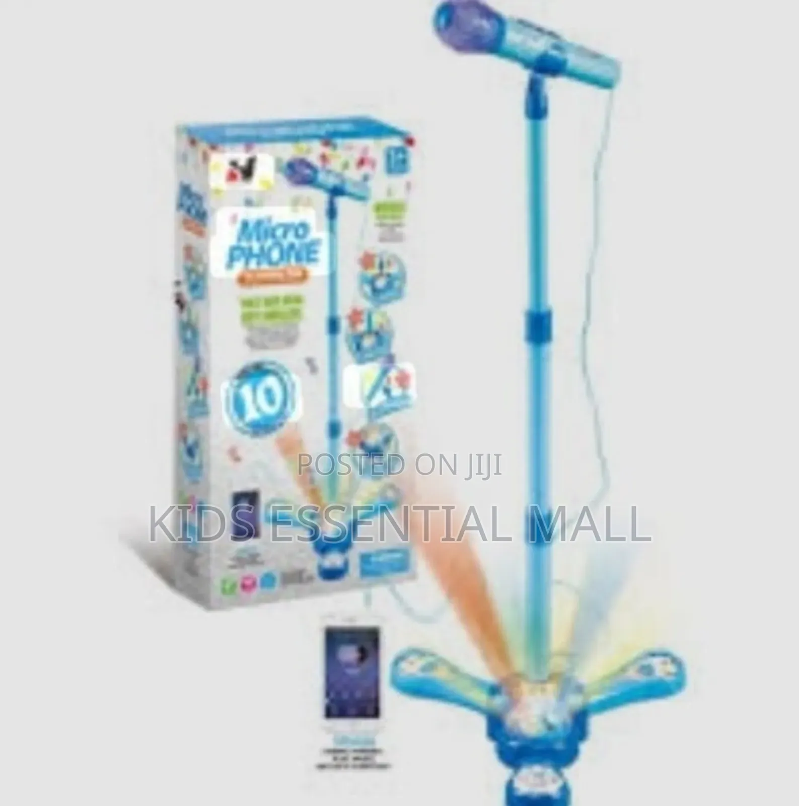 Microphone With Stand and Connect to Mobile Phones