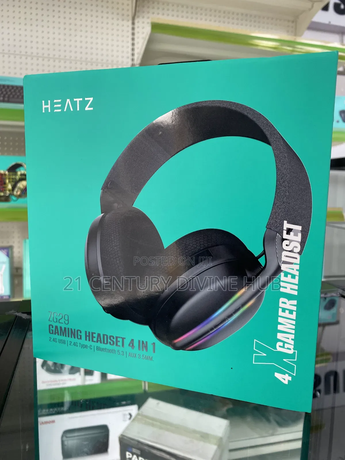 Heatz Zg29 Gaming Headset 4 in 1