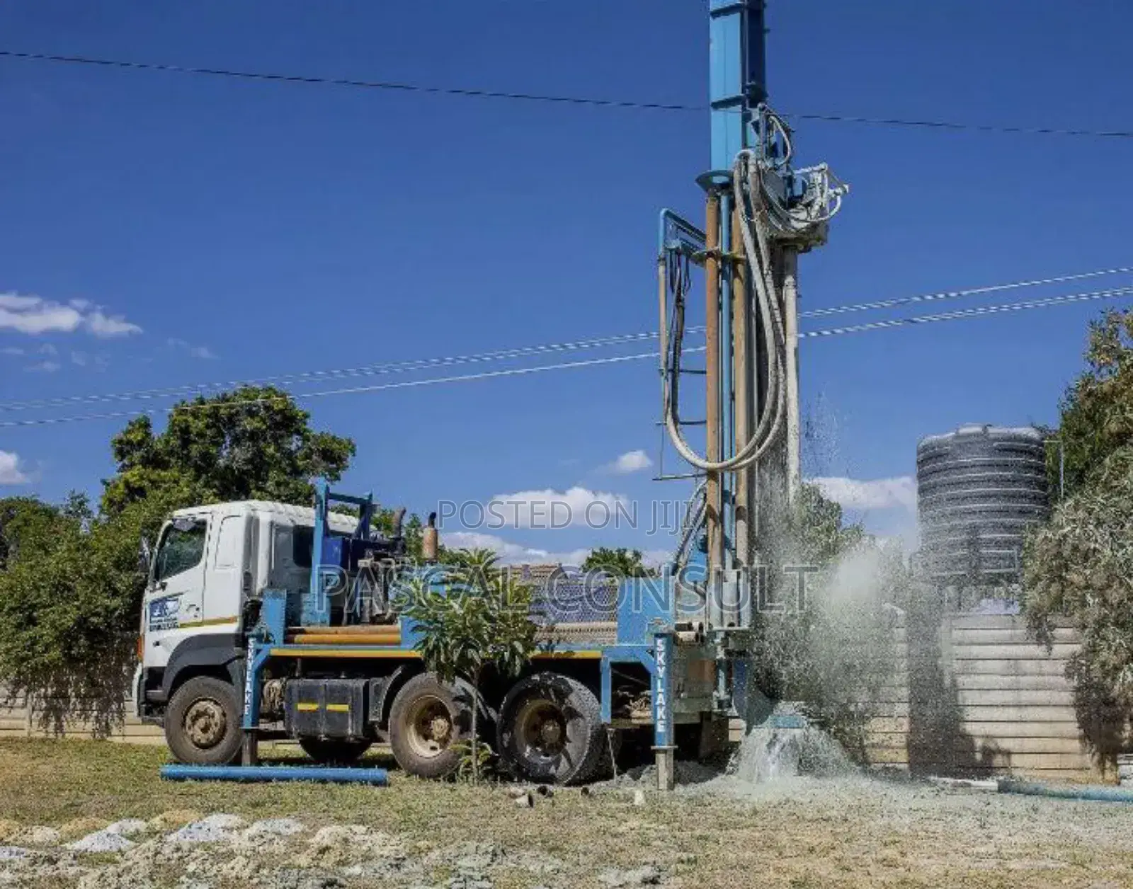 East Legon Hills Borehole Drilling