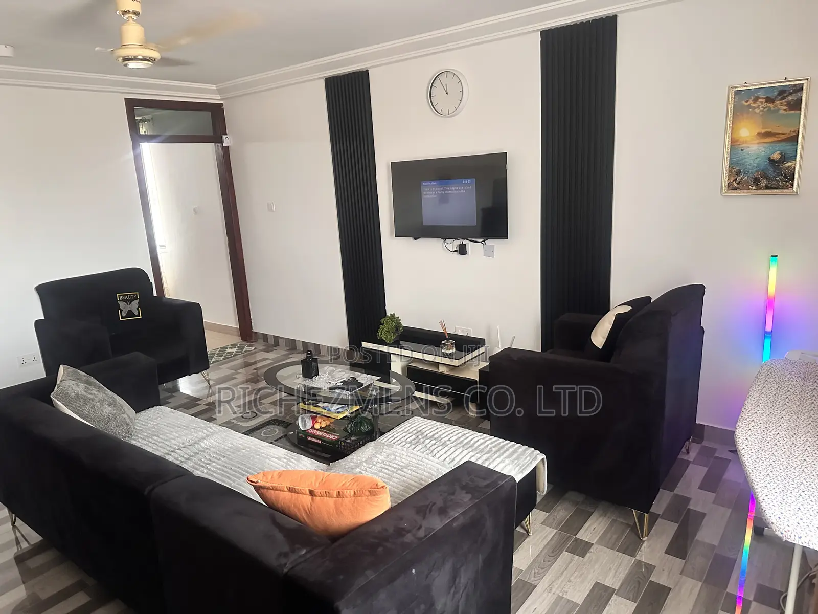 Furnished 1bdrm Block of Flats in Coca Cola for rent