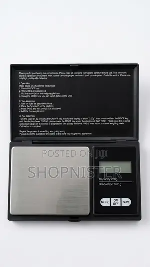 Professional Gram Scale (200g X 0.01g)