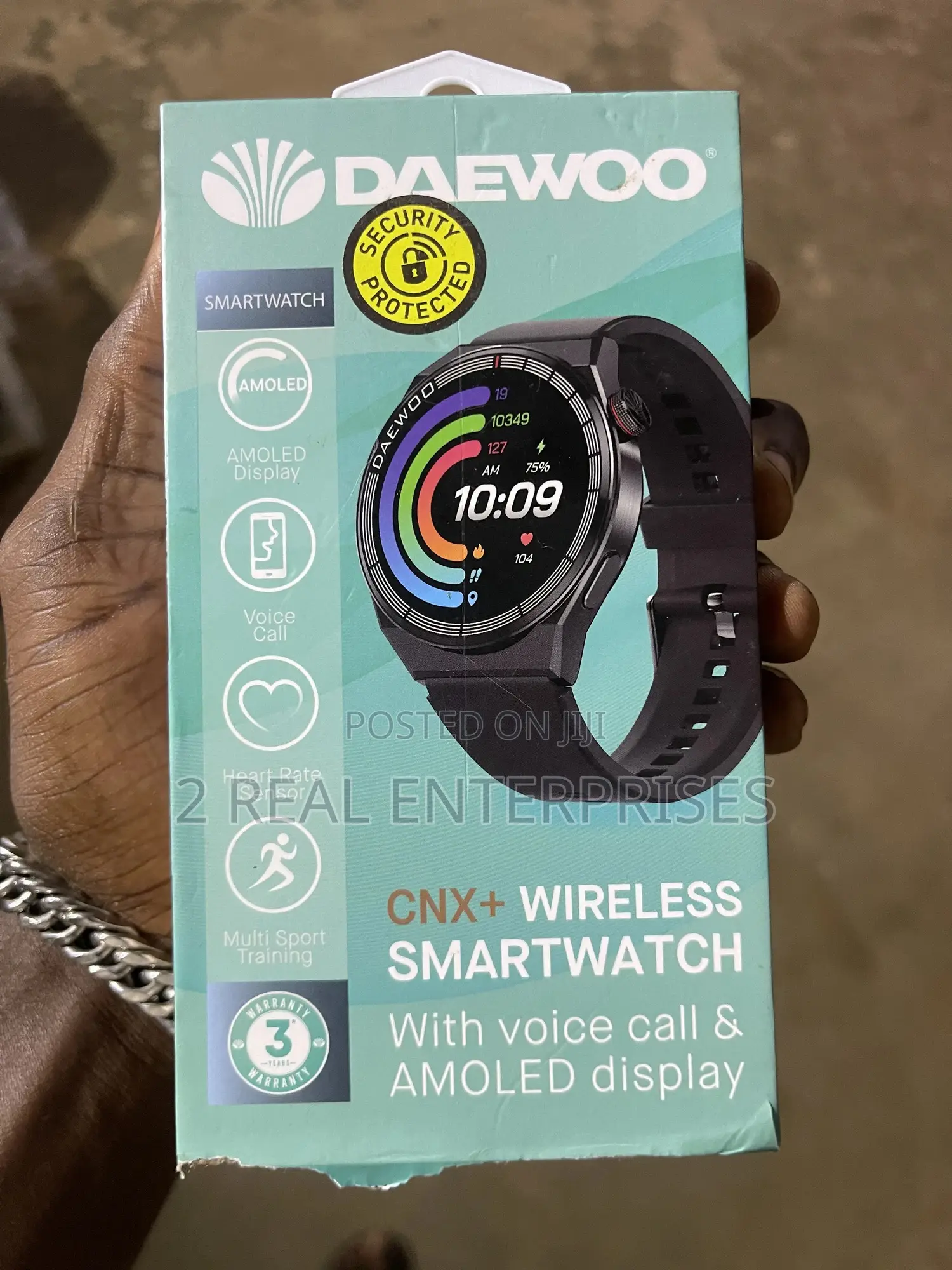 Daewoo Cnx+ Wireless Smartwatch, Model Avs1633