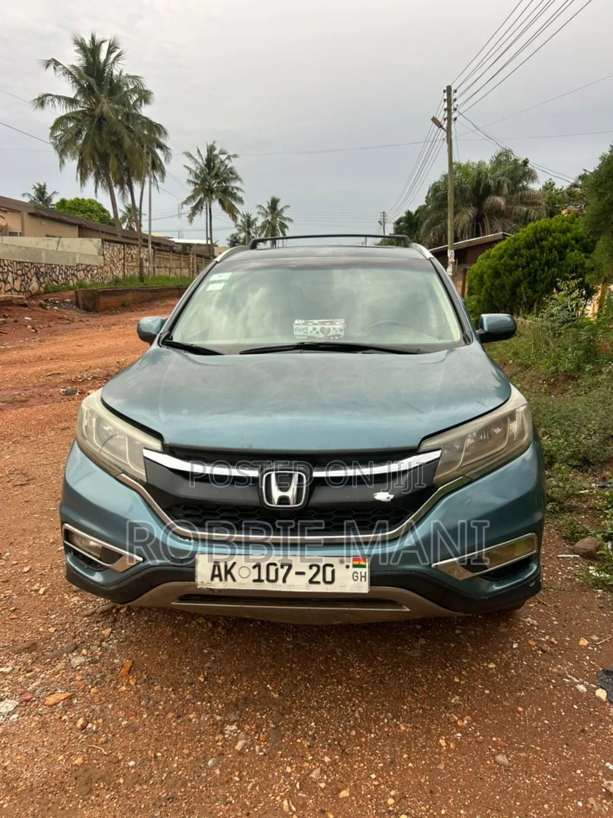 Honda CR-V EX-L 4dr SUV AWD (2.4L 4cyl CVT) 2015 Green