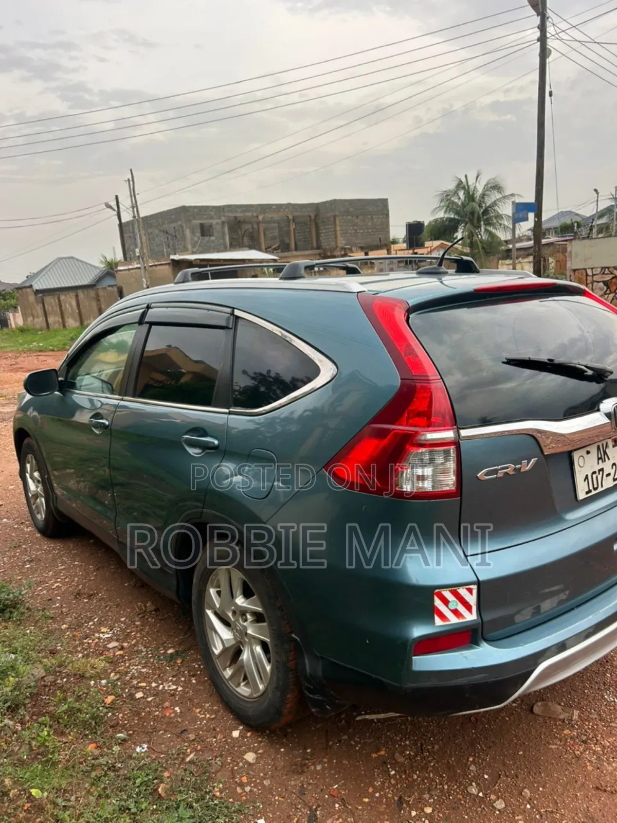Honda CR-V EX-L 4dr SUV AWD (2.4L 4cyl CVT) 2015 Green