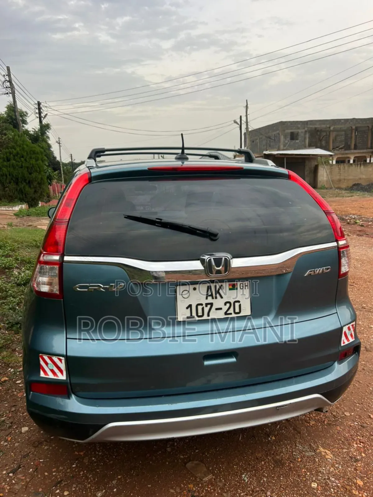 Honda CR-V EX-L 4dr SUV AWD (2.4L 4cyl CVT) 2015 Green