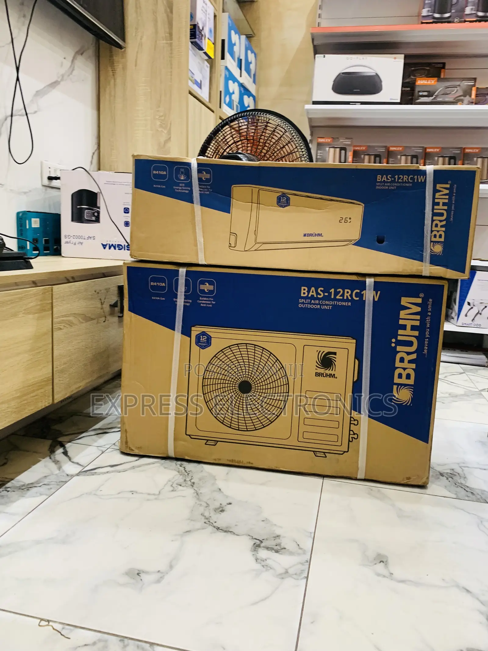 Lovely New White Bruhm 1.5hpsplit Air Conditioner