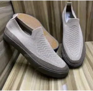 Sandtone Comfort Slip-on Sneakers – Beige Coffee Sole Edition
