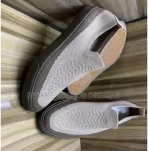 Sandtone Comfort Slip-on Sneakers – Beige Coffee Sole Edition