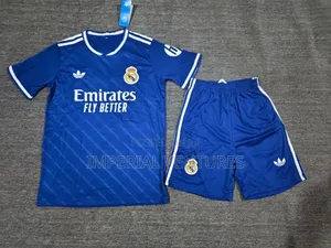 Real Madrid Top and Down Jersey