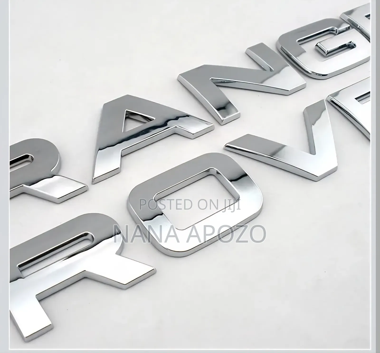 Original Range Rover Chrome Letters
