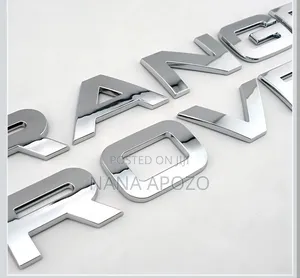 Original Range Rover Chrome Letters