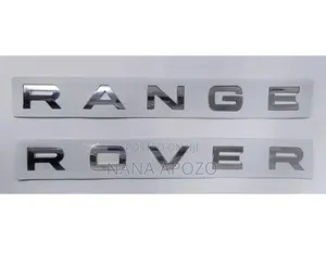 Original Range Rover Chrome Letters
