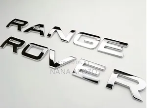 Original Range Rover Chrome Letters