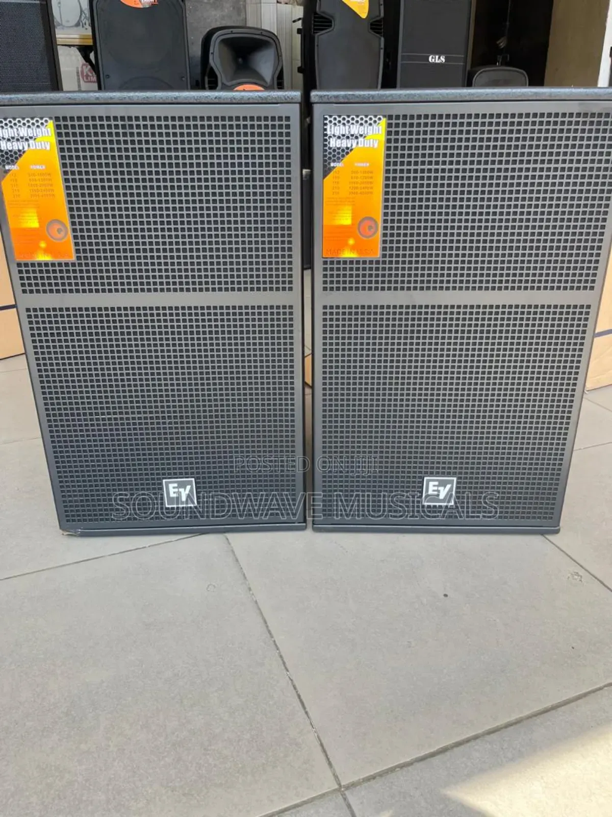 Ev Short Range Speaker