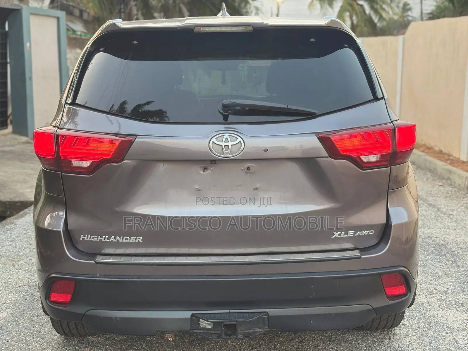 Toyota Highlander 2018 Gray